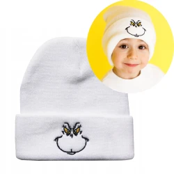 Czapka zimowa biała unisex