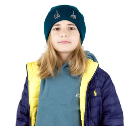 Czapka zimowa zielona FUCK unisex